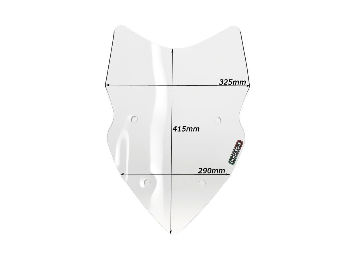 Ducabike DBK CUP04 MTS 1200 13/14 Intermediate Windscreen - TRANSPARENT