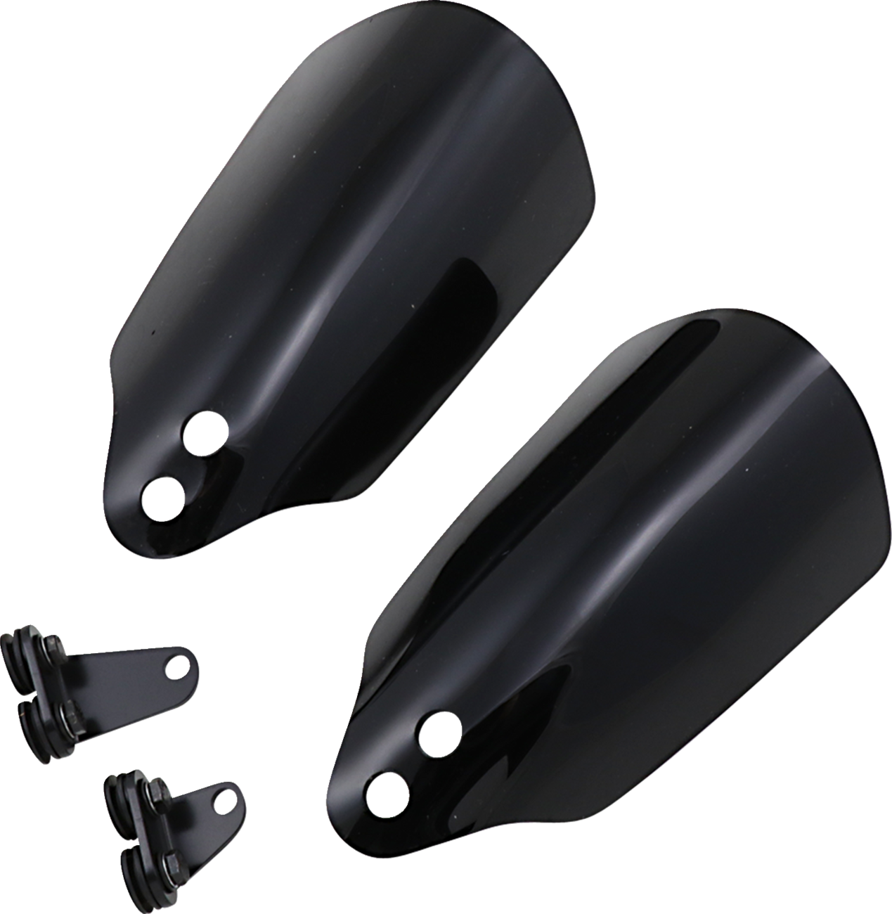 Memphis Shades Handguards - Black - FXR/Dyna/Softail/Sportster/Touring
