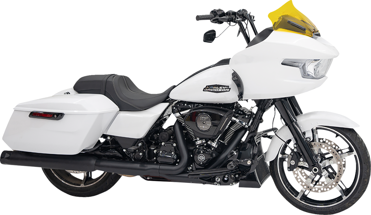 Klock Werks Kolor Flare® Windshield - 10" - Yellow - '23-'25 FLTRX
