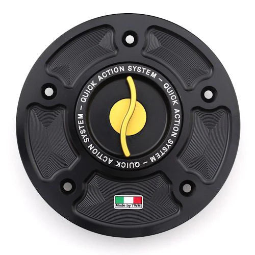 TWM Quick Action CNC Aluminum Gas Cap For Honda - THPR.02 - Gold