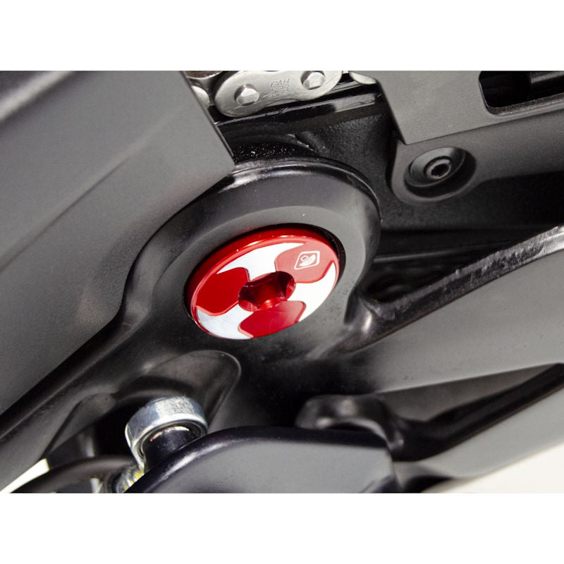 Ducabike DBK Central Swing Arm Pivot Caps For Ducati Diavel V4