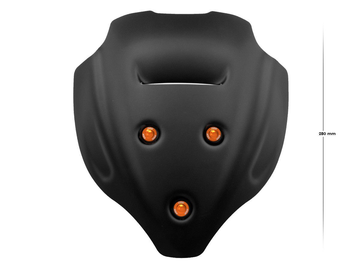 Ducabike DBK Cup28 KTM 990 Duke Windscreen Touring - BLACK-ORANGE
