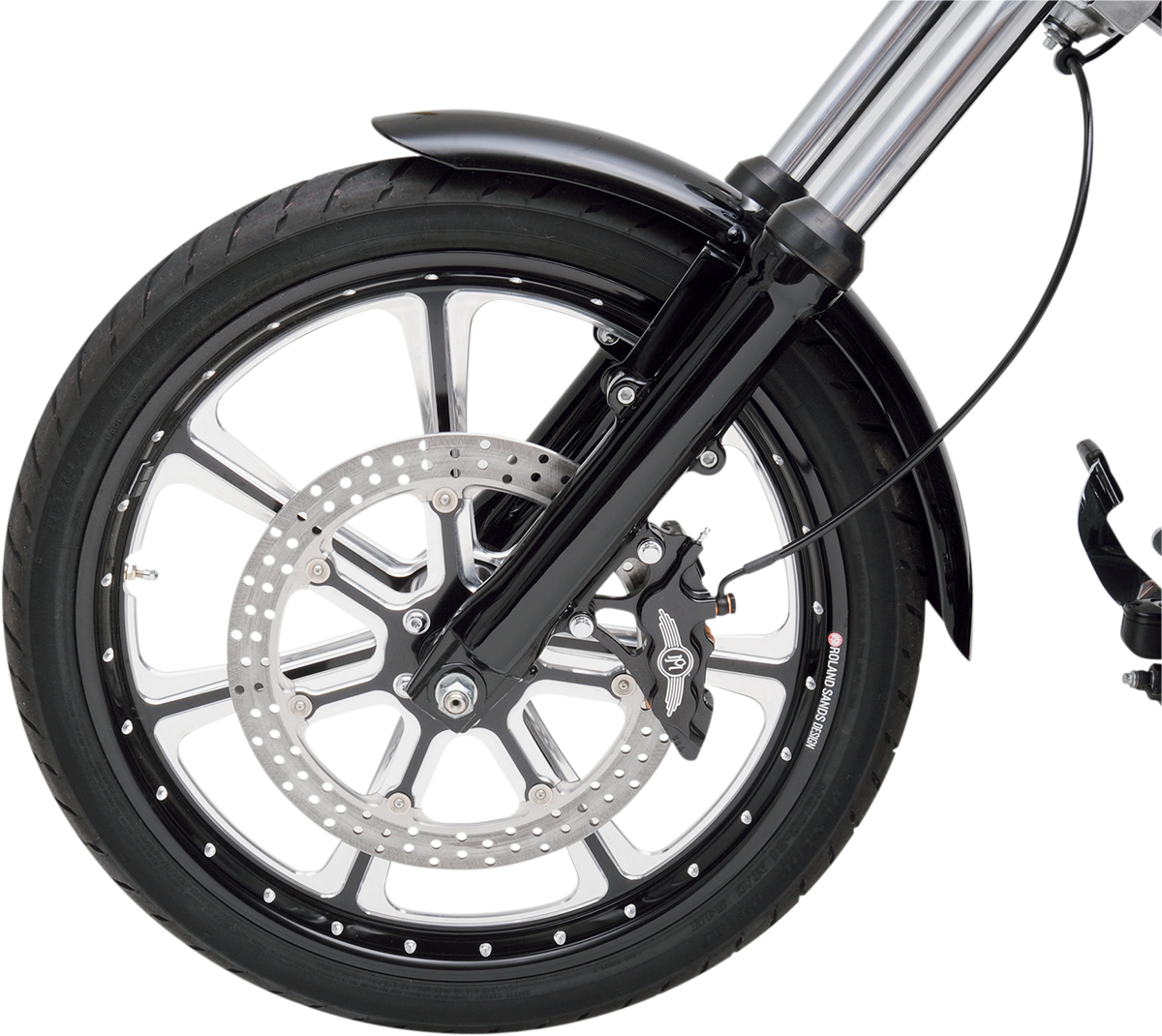 Performance Machine (PM) 6 Piston Caliper - 11.5" - Left - Contrast Cut