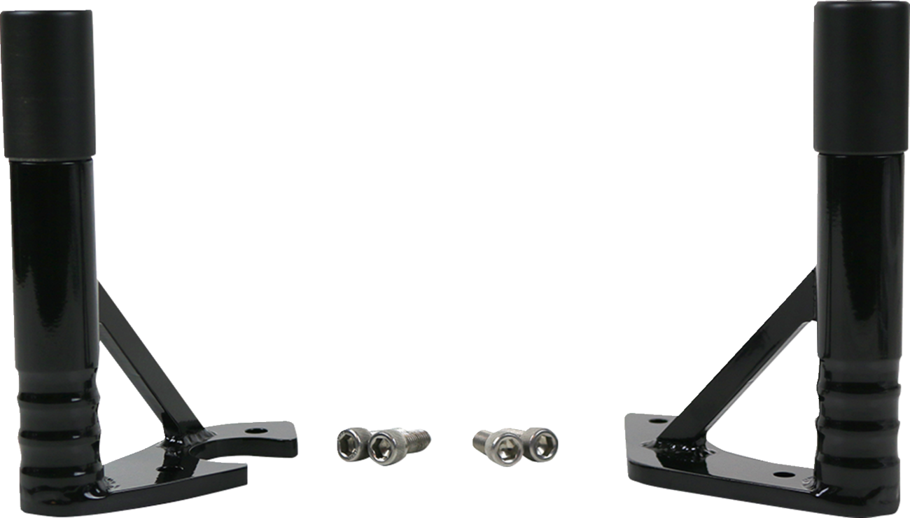 Kodlin USA Frame Guards - Rear - Black - Softail