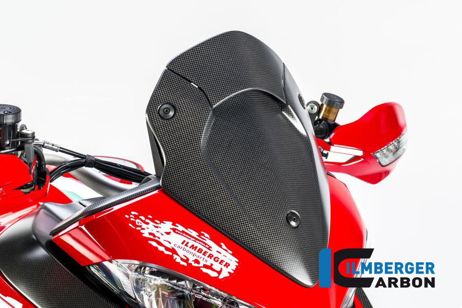 Ilmberger Carbon Windshield ( Surface) Ducati Multistrada 1200 DVT From MY 2015 - Matte
