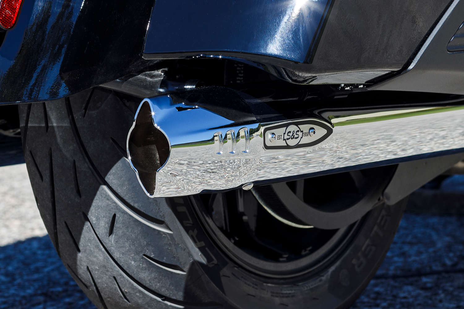 S&S Cycle 4" Broadhead Slip-On Mufflers