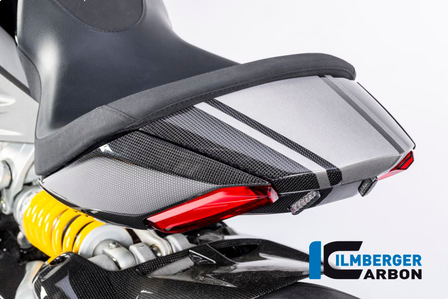 Ilmberger Carbon Passenger Seat Cover Ducati XDiavel 2016 - Gloss