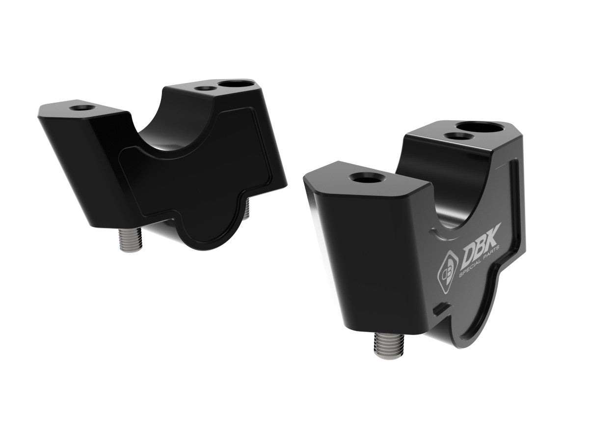 Ducabike DBK BRM06 BMW R1300GS Handlebar Risers Kit - BLACK