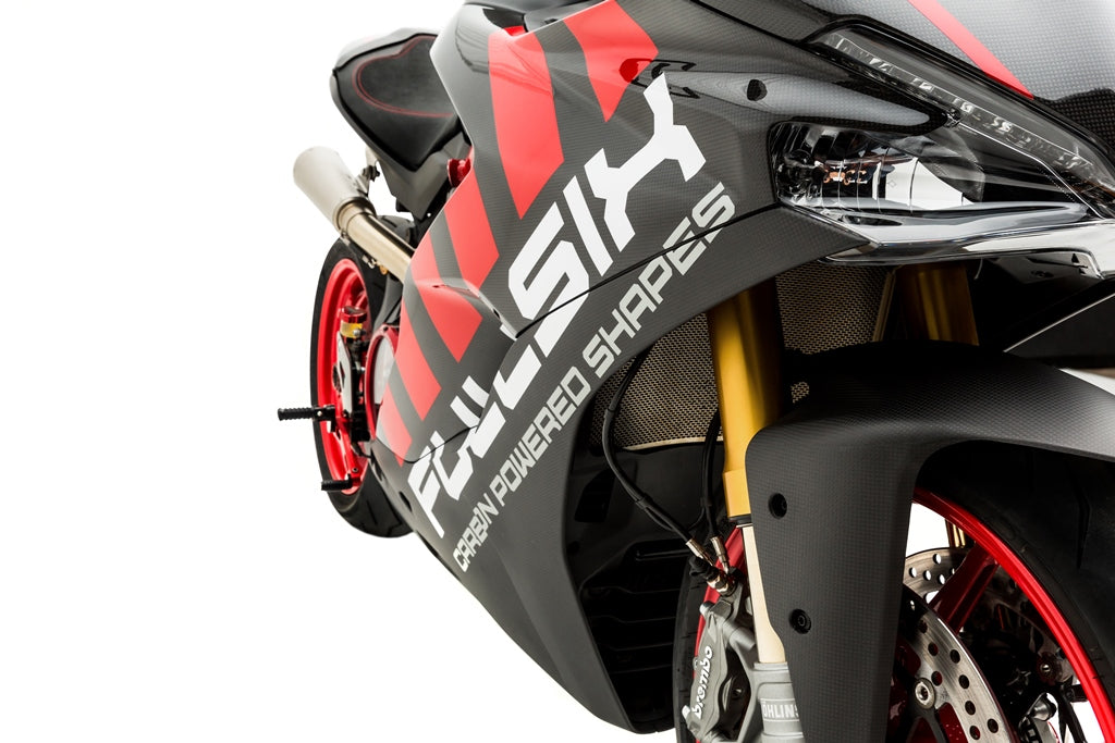 Fullsix Carbon Fairing Side Panel - Lower Right
