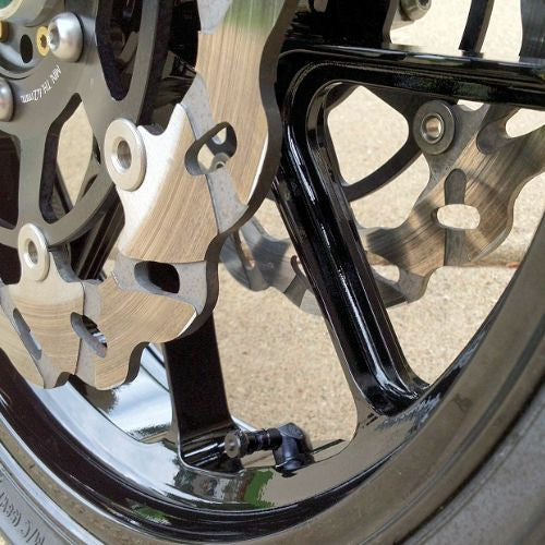 Bridgeport 90 Degree Angled Valve Stems 8.3mm - Pair