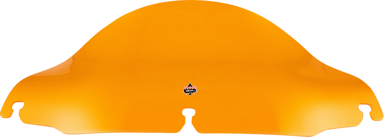 Klock Werks Kolor Flare® Windshield - 6-1/2" - Orange - '96-'13 FLHT/FLHX