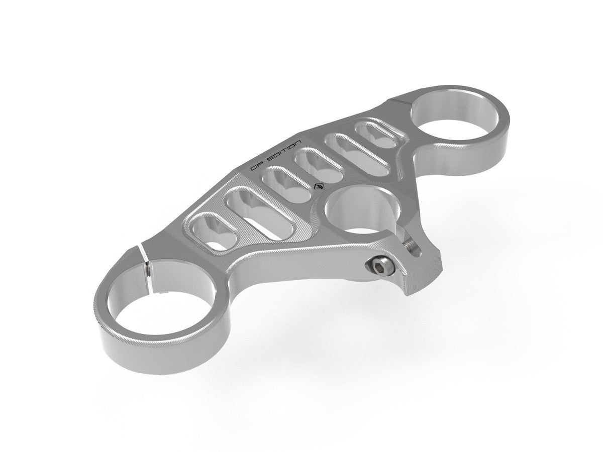 Ducabike DBK PSS08 V4 Upper Steering Plate GP Edition - SILVER