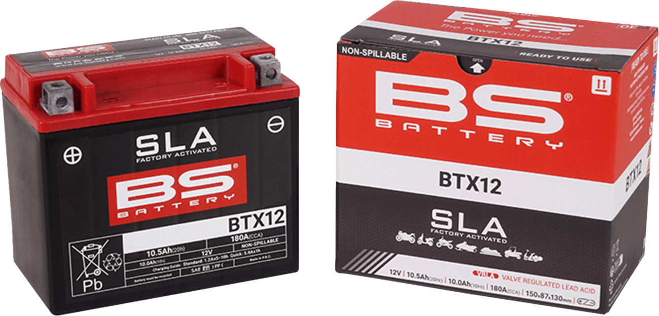 BS Battery Battery - BTX12 (YTX)