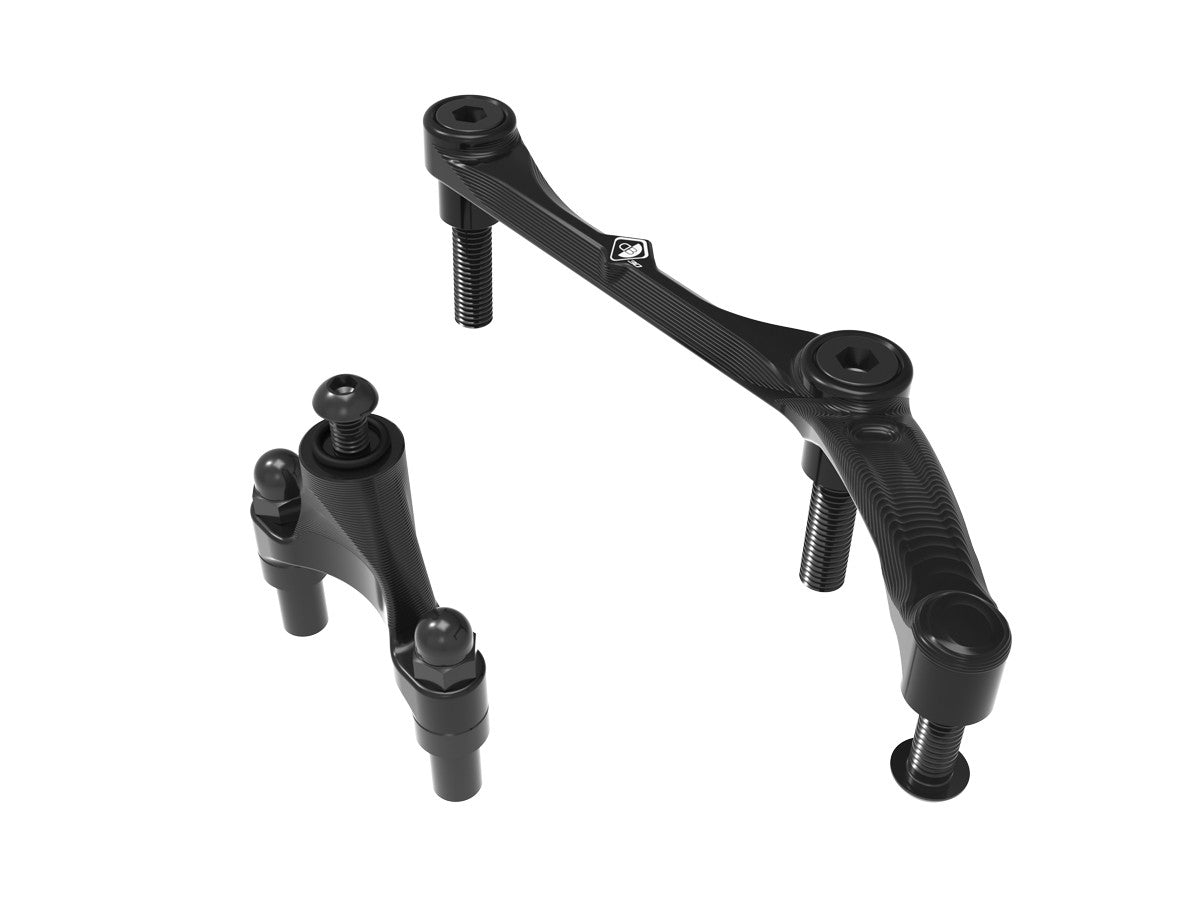 Ducabike DBK Steering Damper Bracket Ducati Streetfighter / Monster V2 2025 - Black