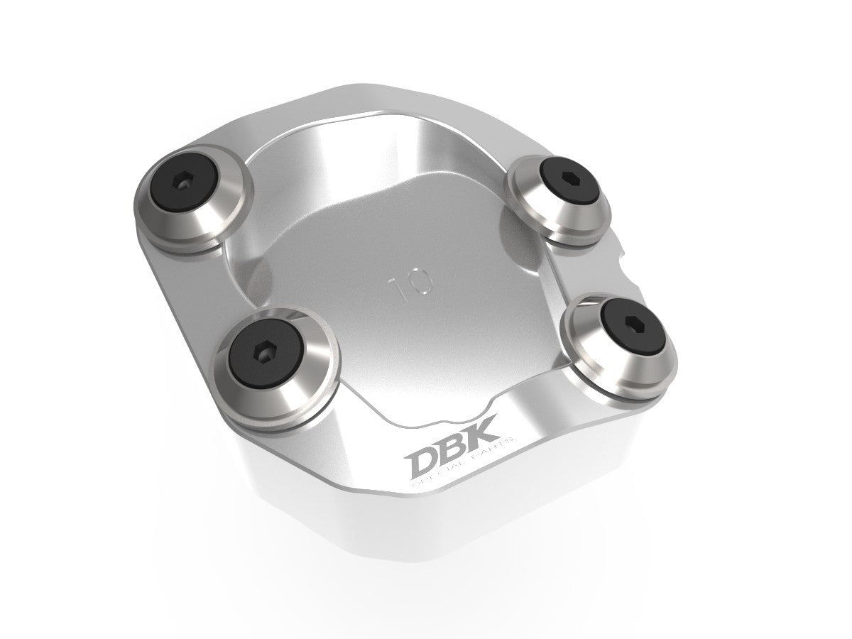 Ducabike DBK BAC10 MOTO GUZZI STELVIO INCREASED STAND SUPPORT BASE + 12 MM. - SILVER
