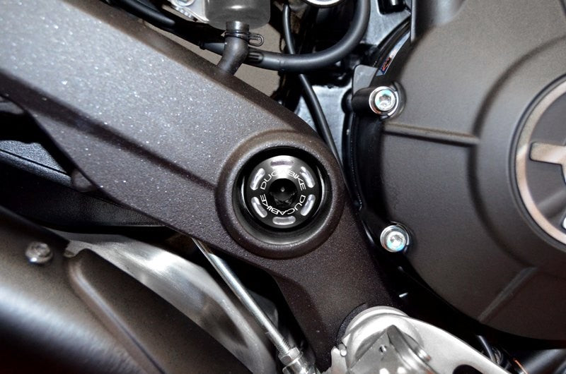 Ducabike DBK TTF04 KIT CENTRAL FRAME CAPS (Swing Arm) - BLACK