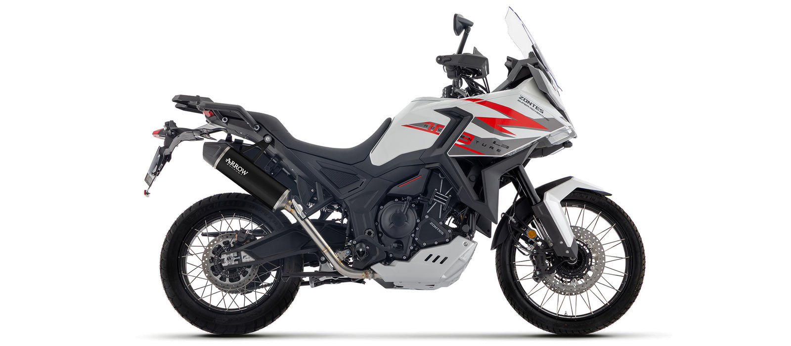 Indy Race Aluminium Dark" Slip On With Carbon End Cap"