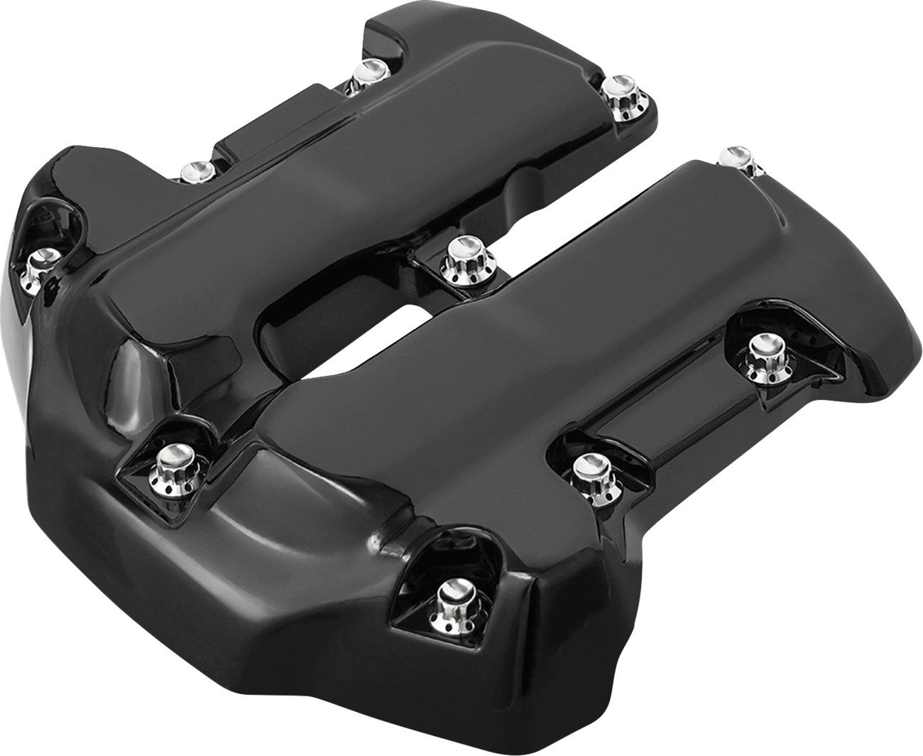 Arlen NESS Bolt Kit - Rocker Box - 12-Point - Titanium - Polished
