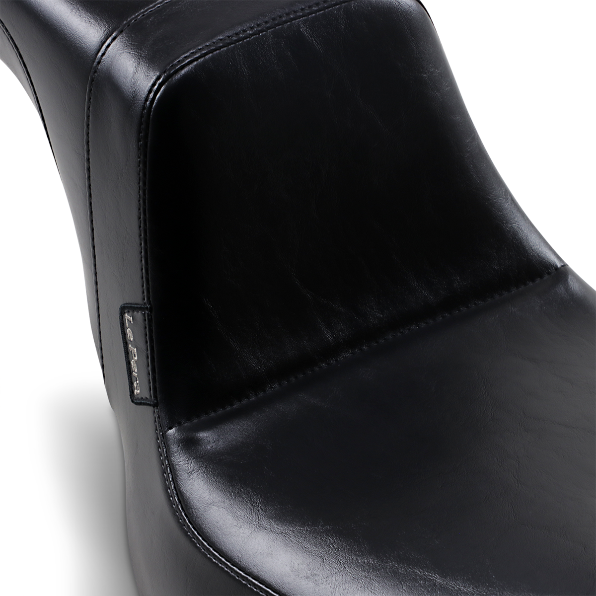 Le Pera Daytona 2-Up Seat - Without Backrest - Smooth - Black - FX/FL '18-'23