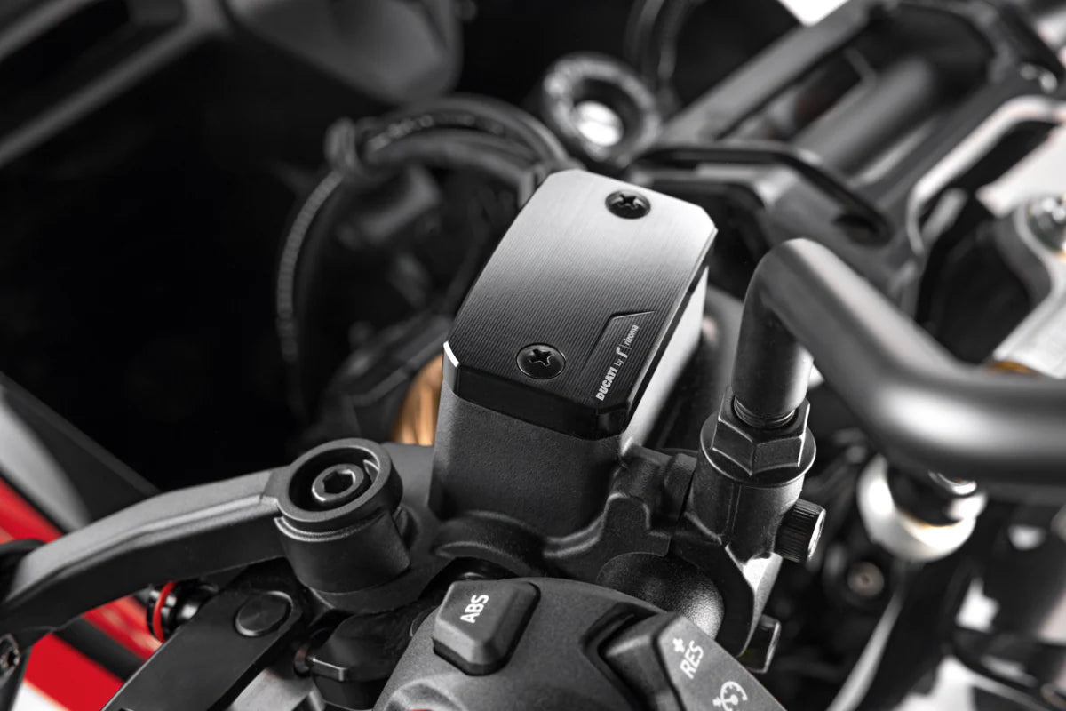 Ducati Performance Covers For Brake And Clutch Fluid Reservoirs