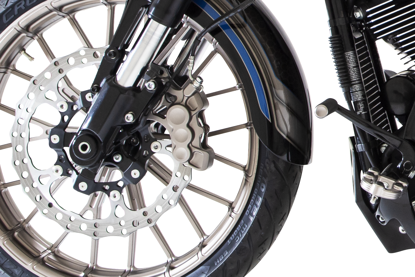 Arlen NESS 6-Piston Caliper - 14" - Titanium