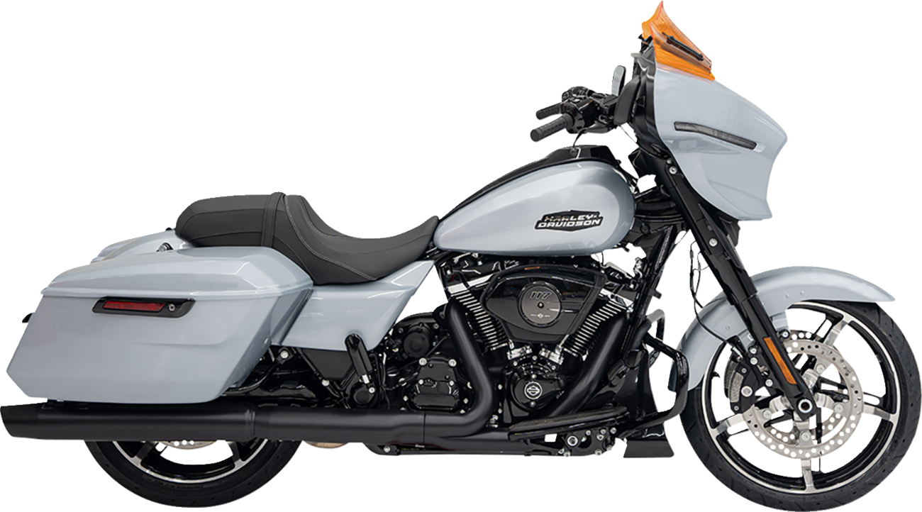 Klock Werks Kolor Flare® Windshield - 8" - Orange - '23-'25 FLHX
