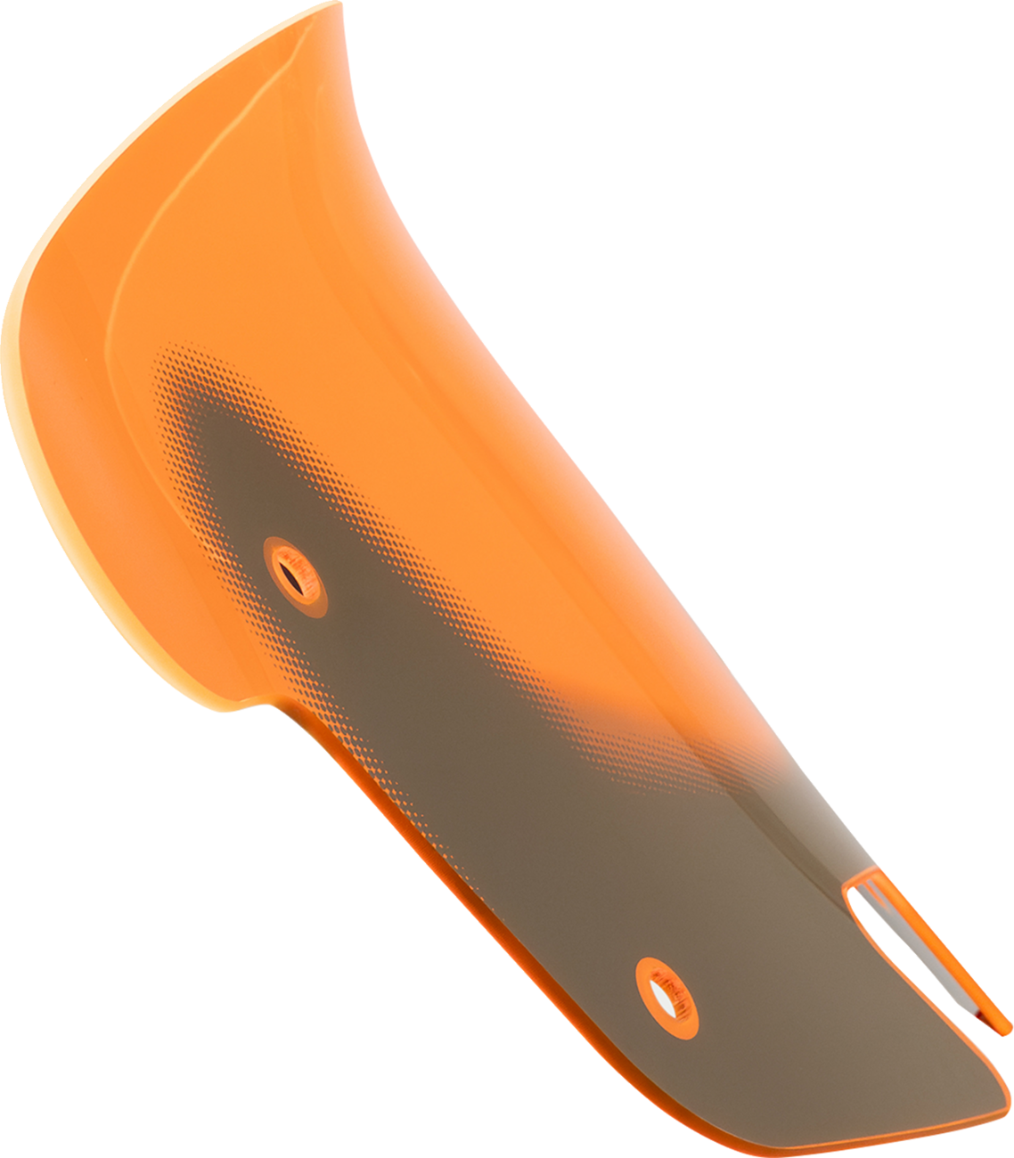 Klock Werks Ice Flare® Windshield - 10" - Orange Ice - '14-'26 Indian