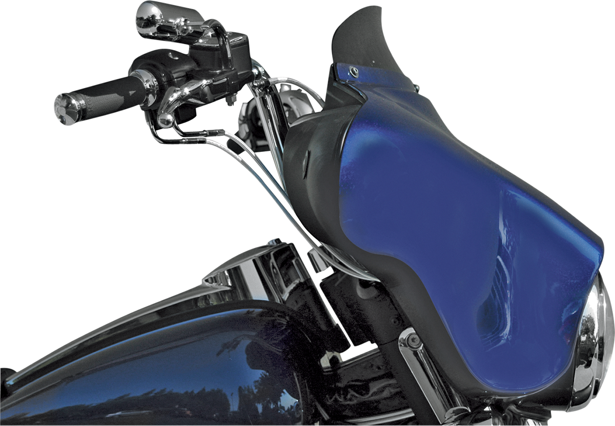 Wind Vest Windshield - 4" - Dark Smoke - FLHT/X