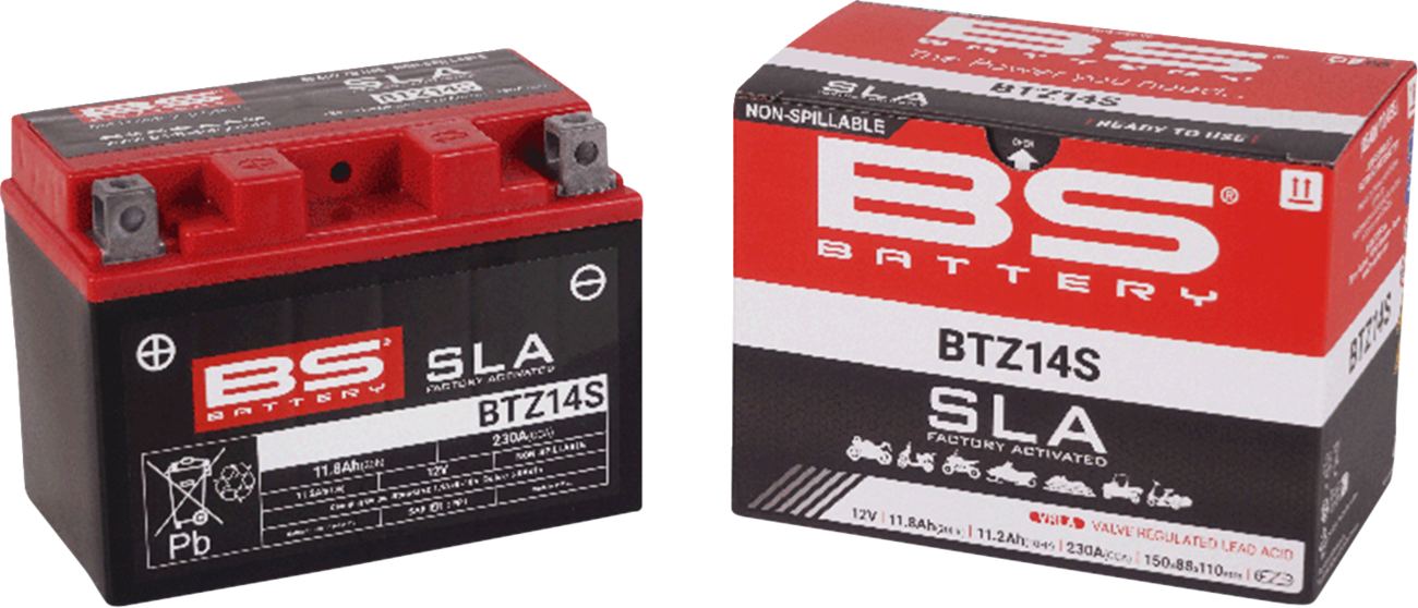 BS Battery Battery - BTZ14S (YTZ)