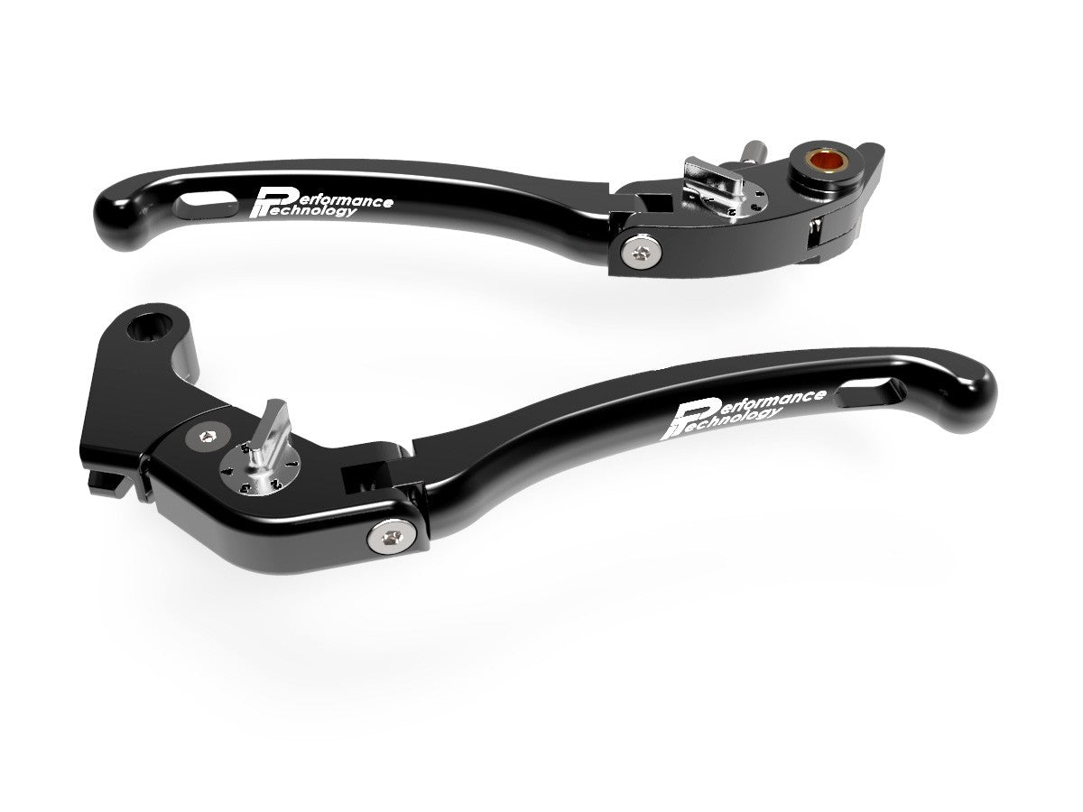Ducabike DBK LE06 Brake / Clutch Adjustable Levers Eco GP 1 - BLACK-SILVER