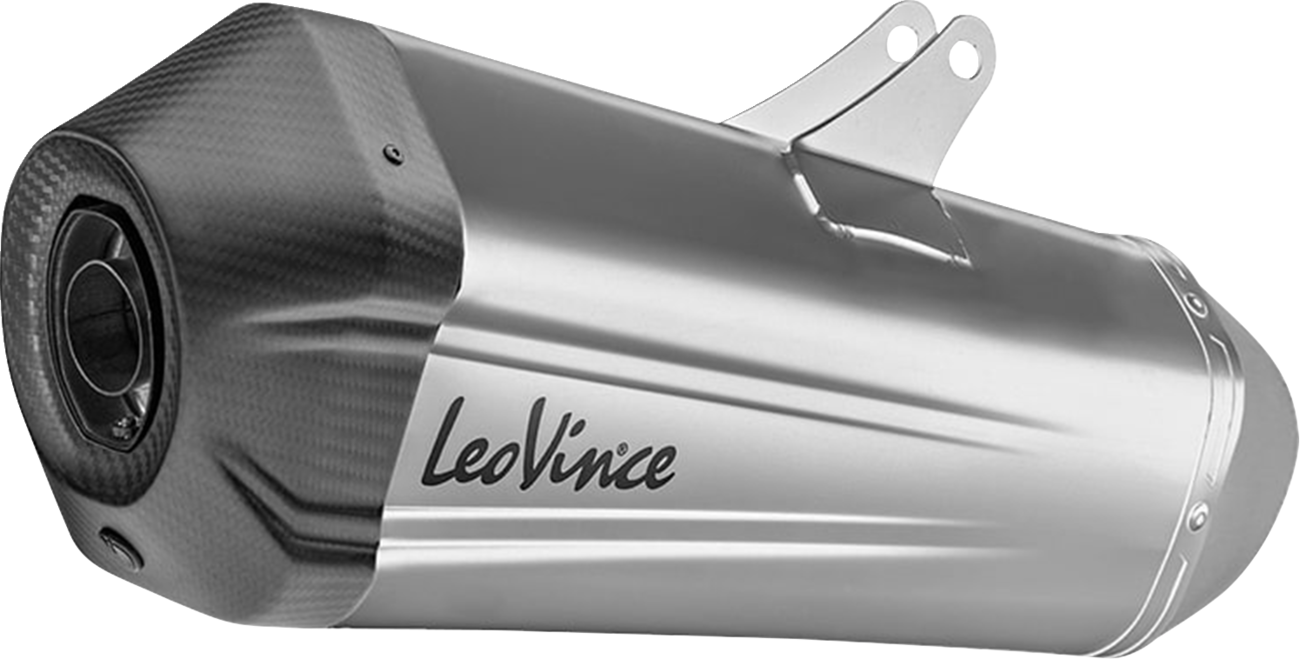 LeoVince LV-12 R Slip-On Muffler - Stainless Steel - R 1250 R/RS