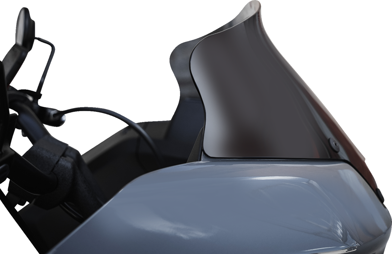Klock Werks Flare® Windshield - 6" - Dark Smoke - FXLRST