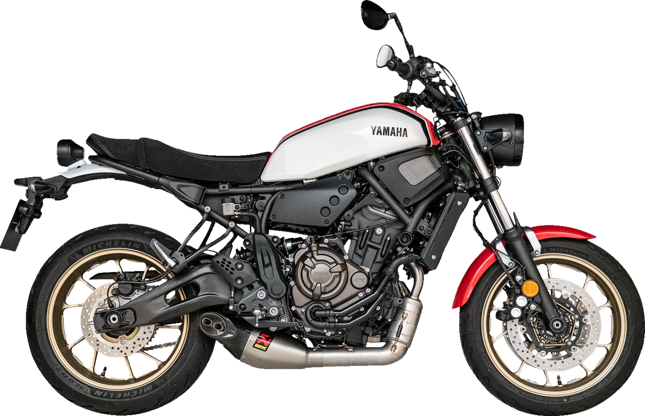 Akrapovic Racing Line Exhaust System - Titanium - Yamaha MT-07/XSR 700