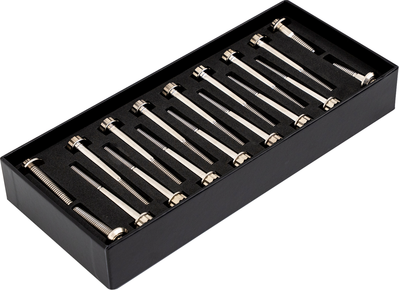Trask Bitchin' Bolts Hardware Kit - Titanium - M8 - Crankcase