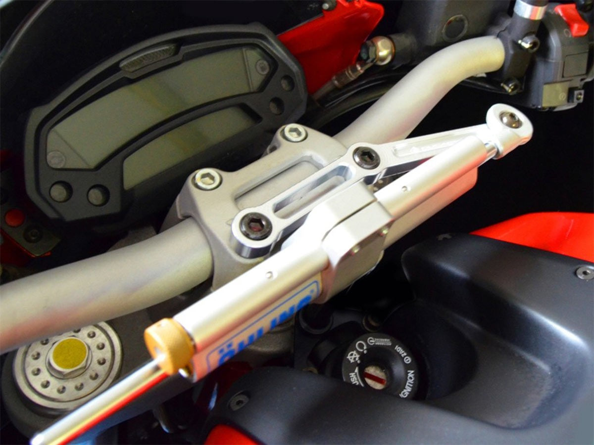 Ducabike DBK SAS06 Kit Mount Steering Damper M796 / 1100 Evo - SILVER