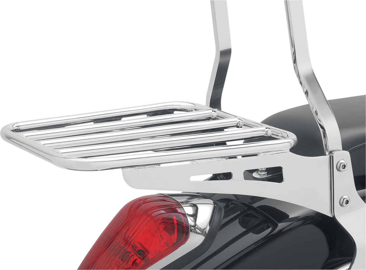 Cobra Sissy Bar Luggage Rack - Chrome - Tubular