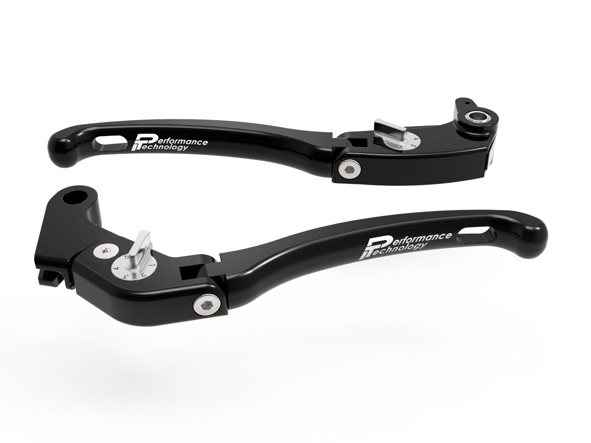 Ducabike DBK LE11 Brake / Clutch Adjustable Levers Eco GP 1 - BLACK-GREY