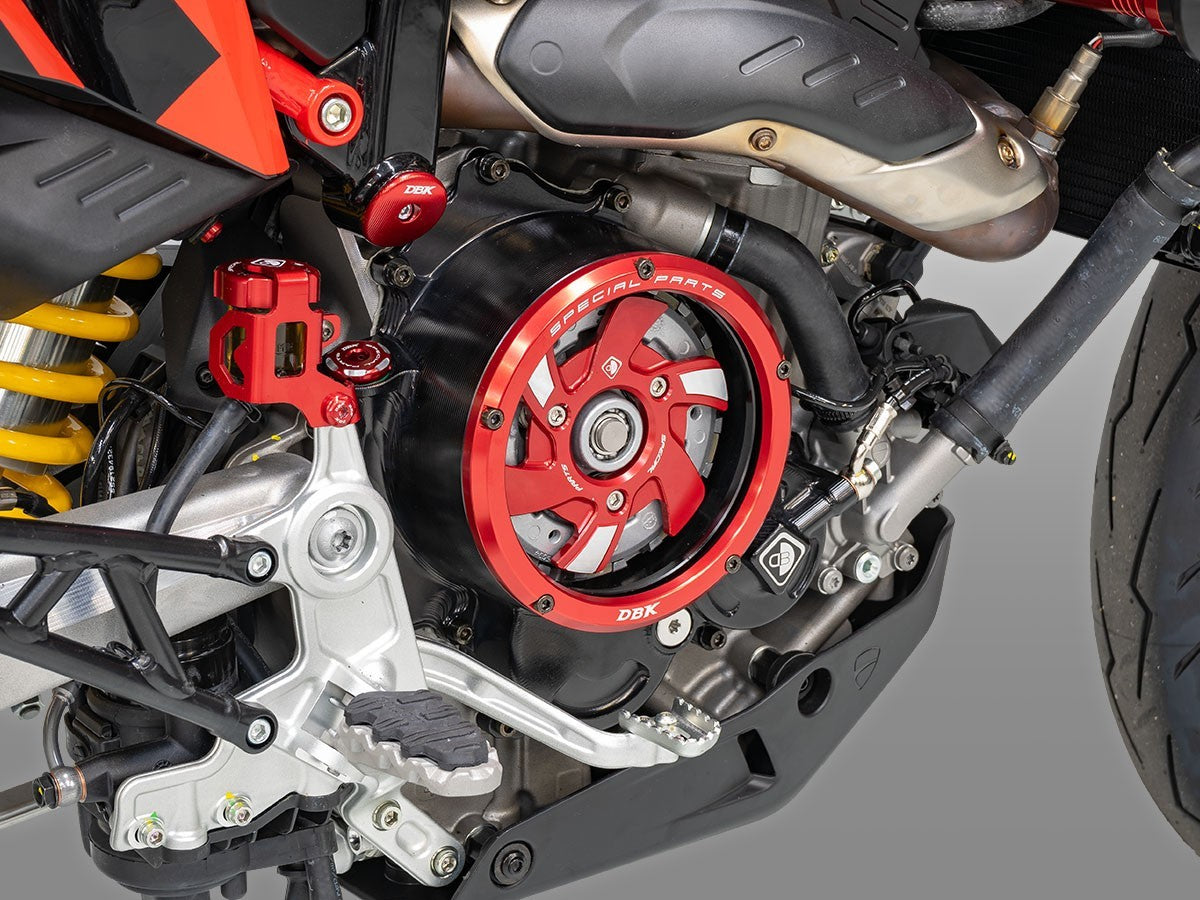 Ducabike DBK CCDV15 Ducati HM 698 Mono Clear Clutch Cover 3D-EVO