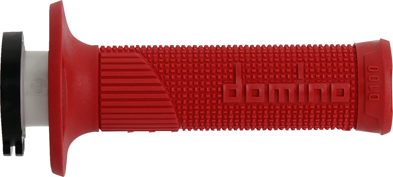 Domino D100 D-Lock Grips - Red