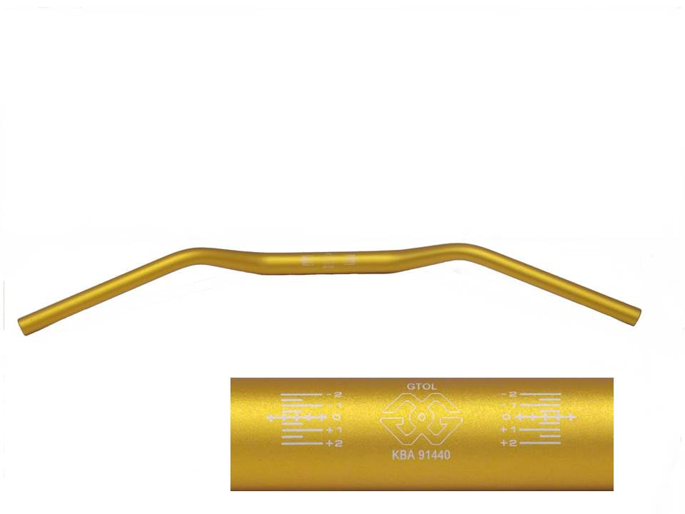 Gilles Tooling GT Oversize Handlebar Low Gold