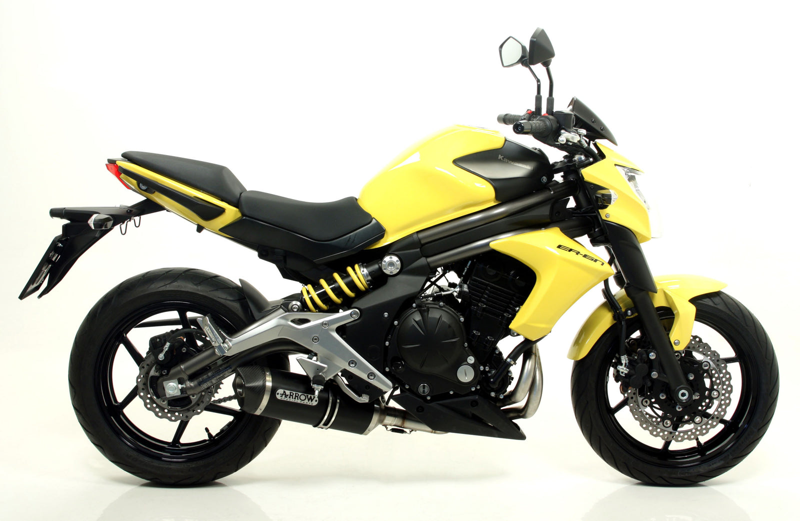 Race-Tech Aluminium Dark" Slip On With Carbon End Cap"