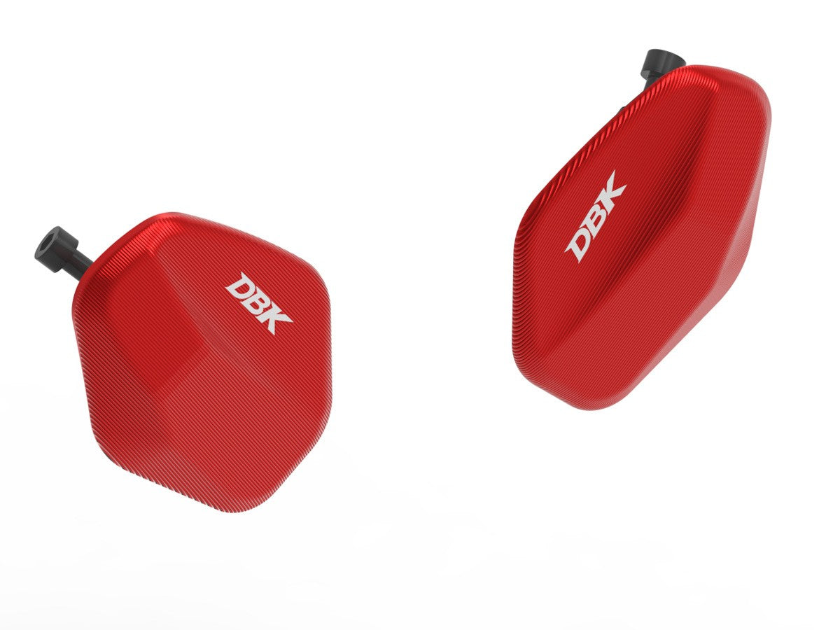 Ducabike DBK TCS01 Panigale V2 MY25 Mirror Holes Cover Kit - Red