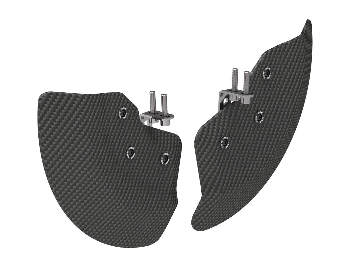 Ducabike DBK Ducati Front Aerodynamic Deflector Kit Ohlins Forks