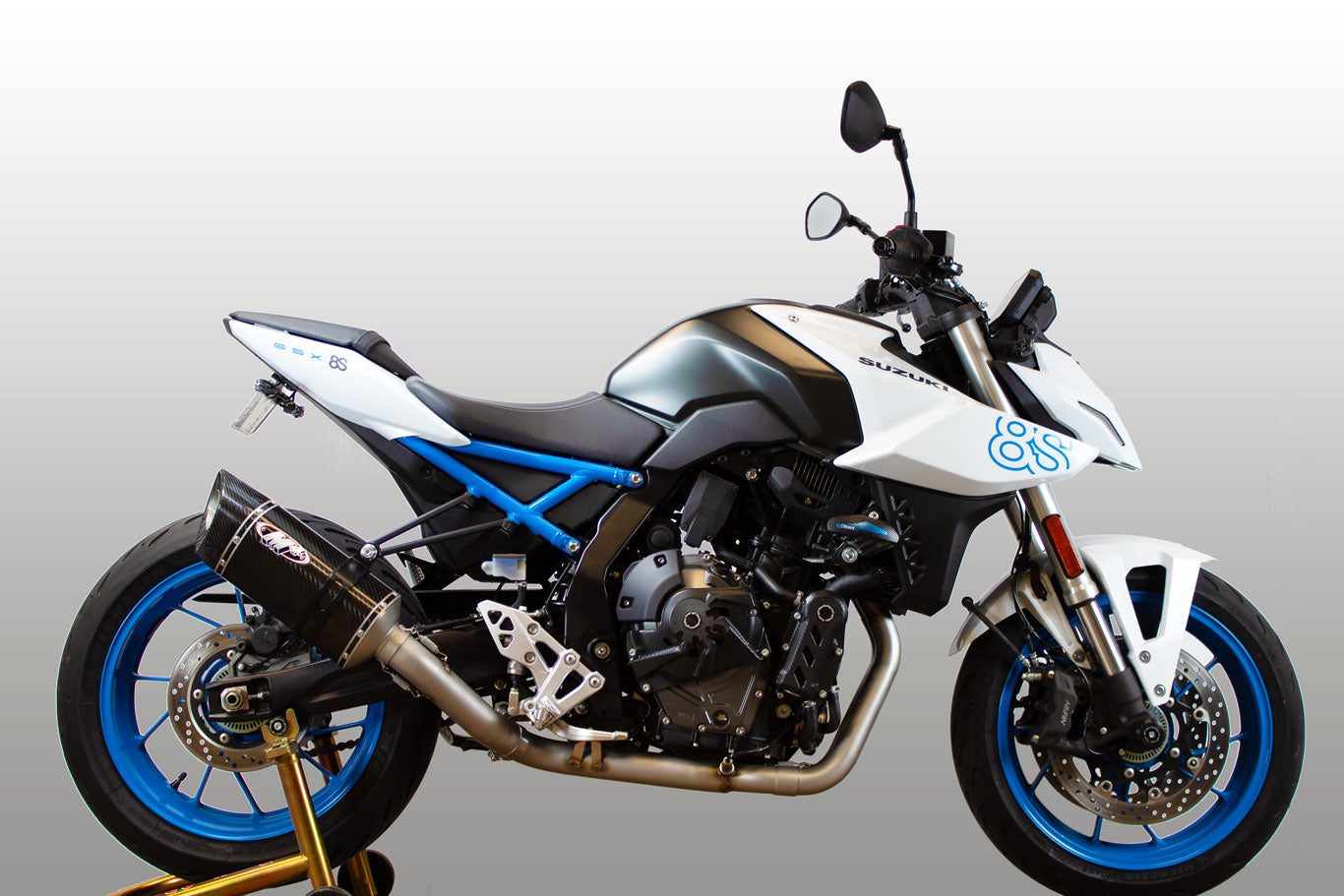M4 Exhaust 2023 Suzuki GSX-8S Full System Race