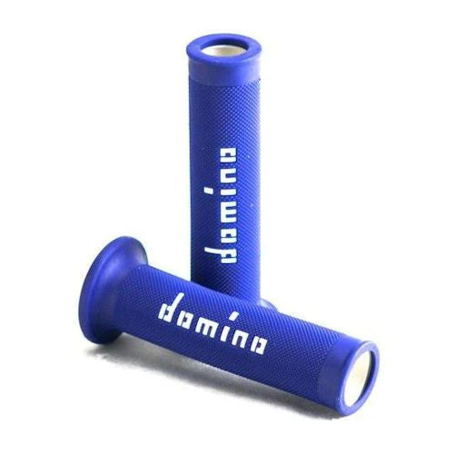 Domino MotoGP Dual Compound Grips - Blue/White