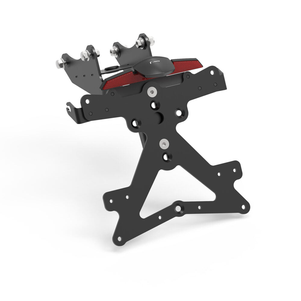 Rizoma Fox License Plate Support Kit - black