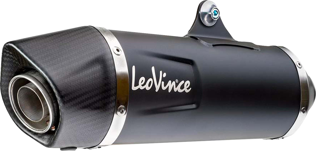 LeoVince Nero Exhaust System - Black Stainless - KTM 690