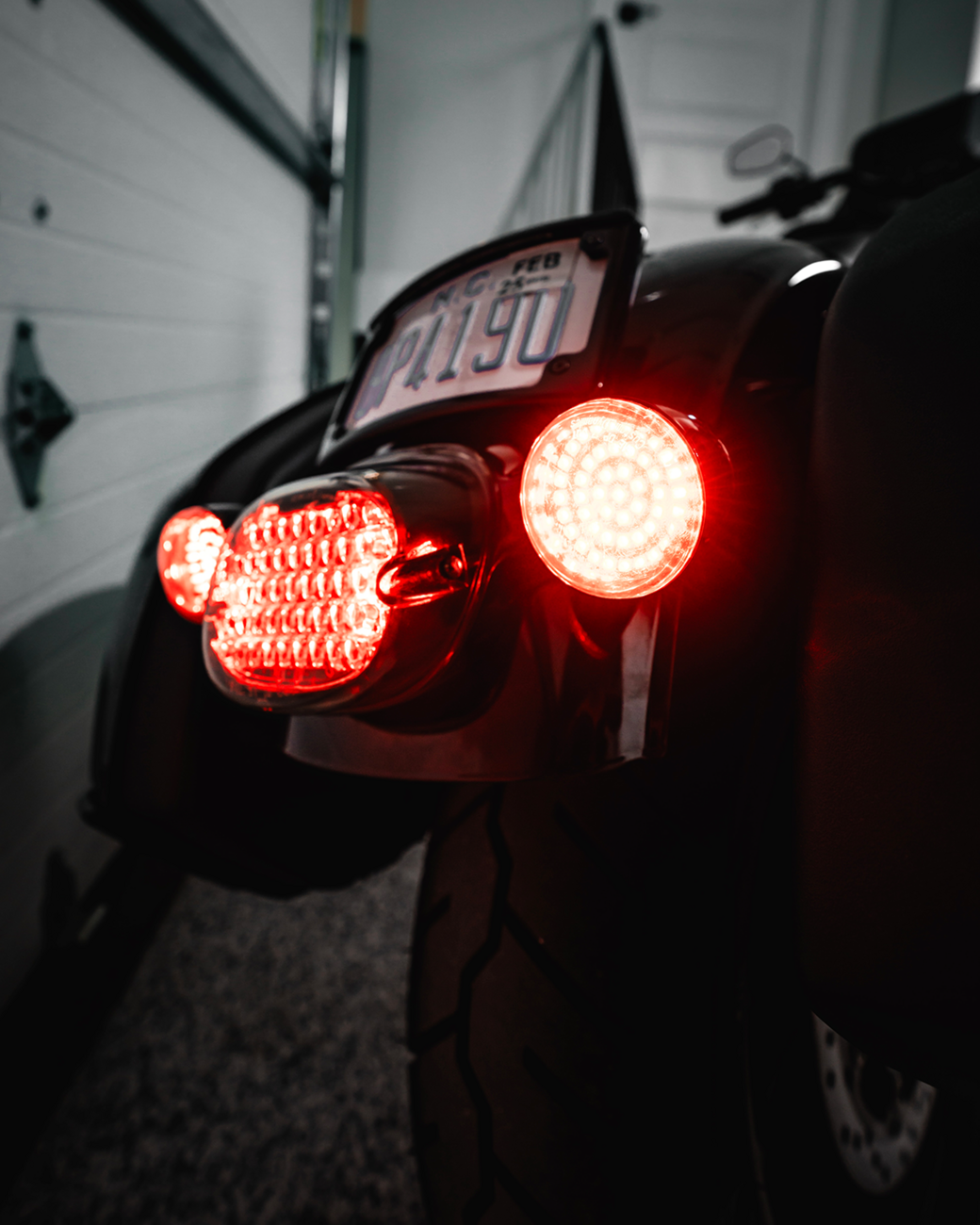 Custom Dynamics Turn Signal Insert - LED - Red - 1156