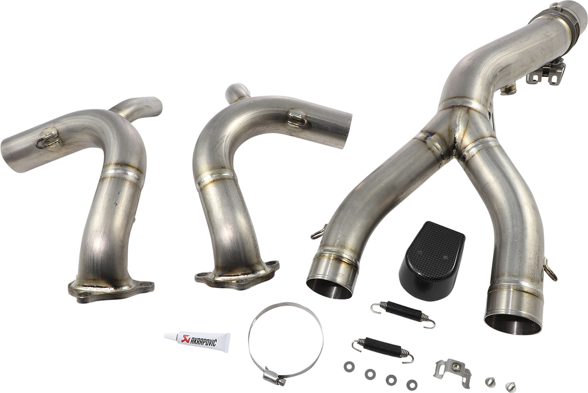 Akrapovic Header Pipe - Titanium - BMW R 1250