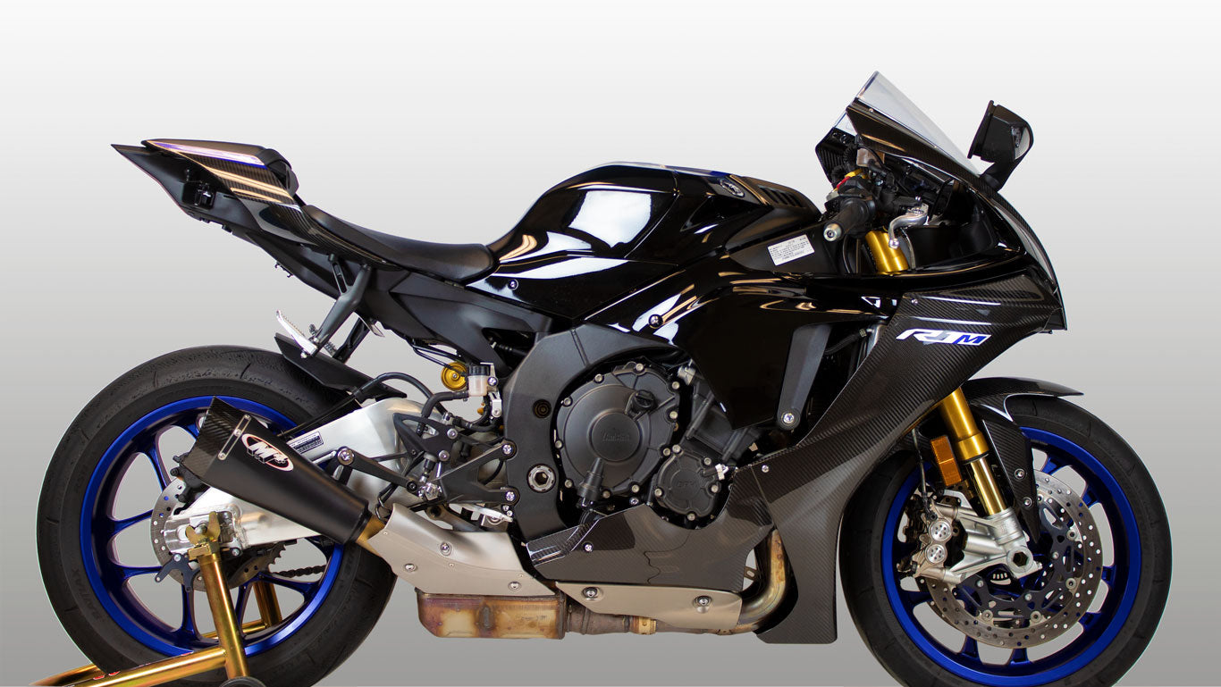M4 Exhaust 2020 Yamaha R1 Blk RM1 Slip-On